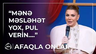 Mənə Məsləhət Verməyin, Kartıma Pul Atın - Xatun Dilə Gəldi / Afaqla Onlar