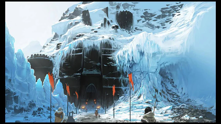 Glacial Castle - Speed Painting by Daniel Conway