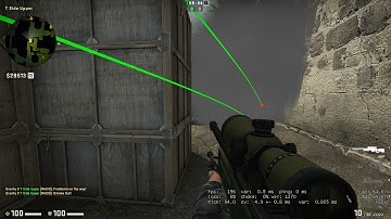 Ancient Mid to B one way smoke CSGO