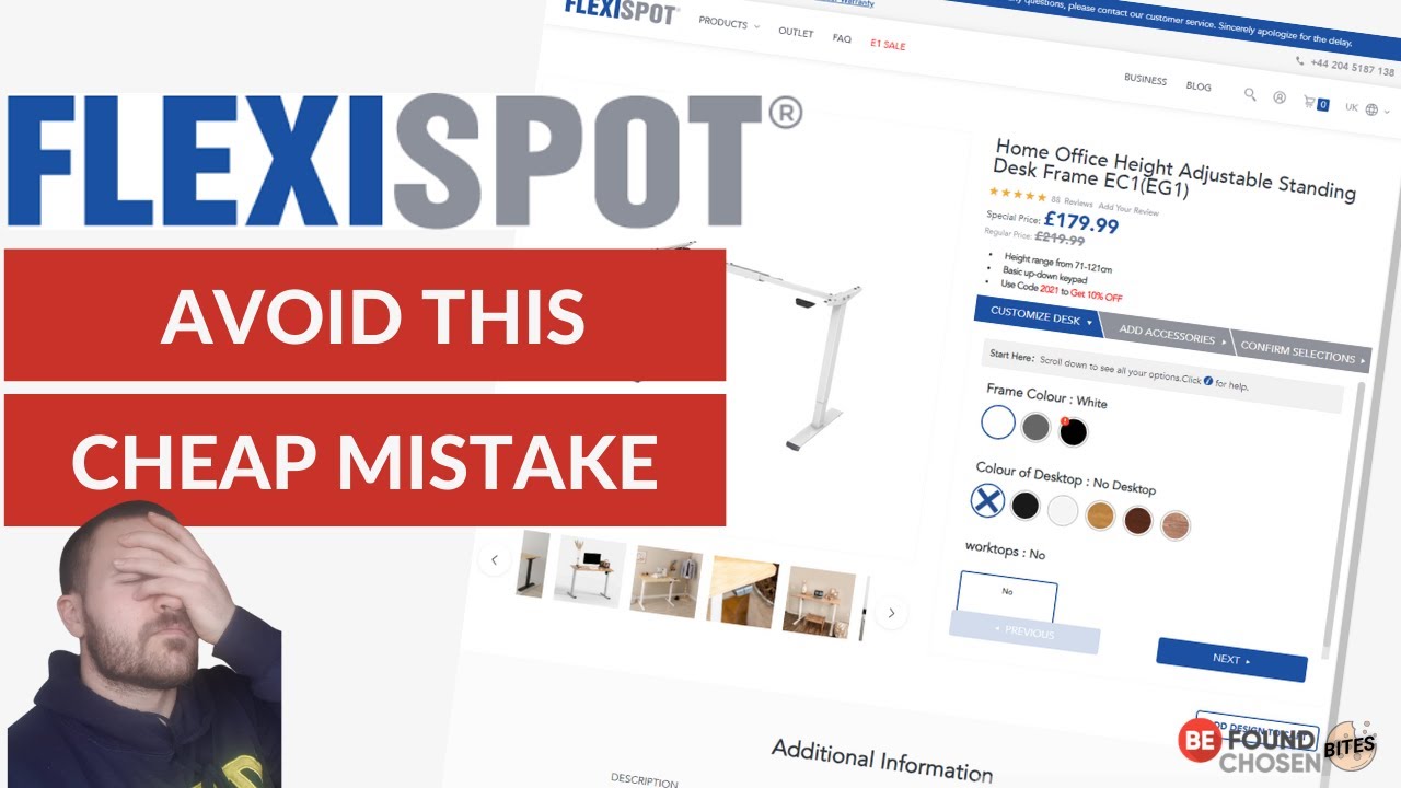 FLEXISPOT Don't Make This Mistake! Show Your Customers The Warranty