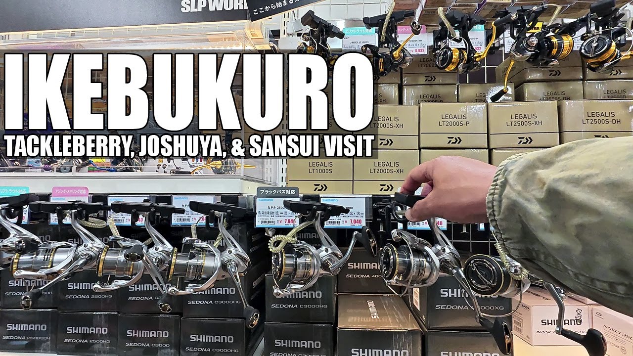 Ikebukuro: Visiting Fishing Equipment Shops