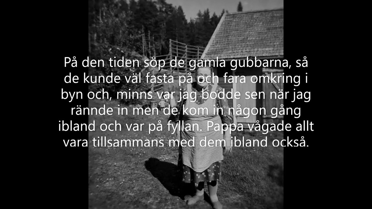 Anundsjömål: Om dåtidens jul, en mödosam städmetod och att binda kärve av korn, råg mm.