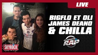 Video thumbnail of "Bigflo & Oli, James Deano & Chilla en live #PlanèteRap"