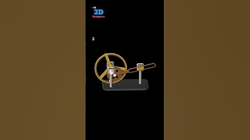 New 3D Animation Video | 3DDesigners #cad #engineering #engine #mechanism #mechanical #automobile