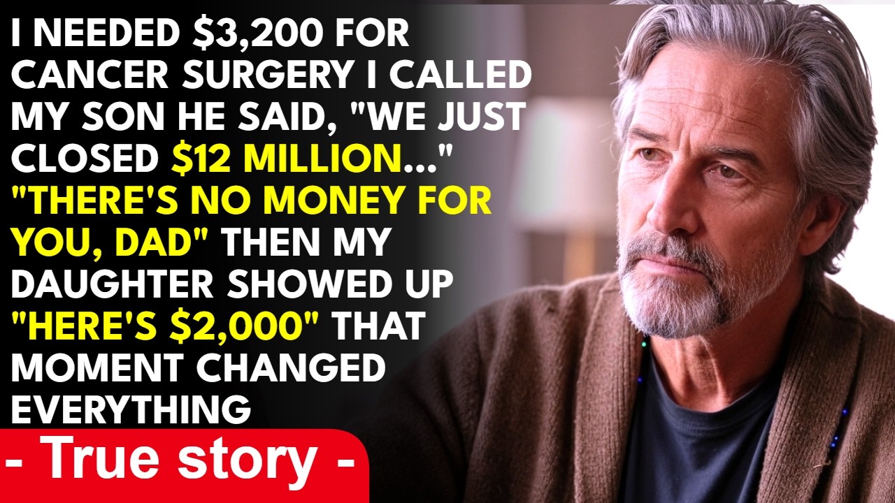 The oncologist said the words so calmly: “Stage two. Treatable. But you need to pay the $3,200 copay before we can schedule the surgery.” I called my son, the CEO with $12 million in new funding,...
