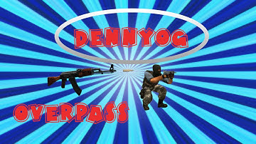 CSGO (Overpass) how to defend a long with one shot!