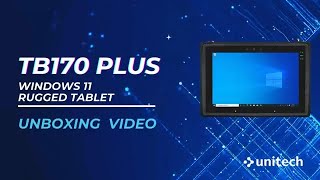 Unitech #Unboxing Series | #TB170Plus Rugged WindowsTablet