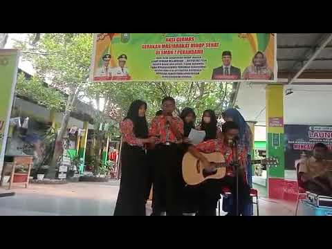 Tugas p5 Bangunlah Jiwa dan Raga, kelompok 2 membuat lagu berjudul \