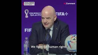 FIFA president Infantino blasts the \