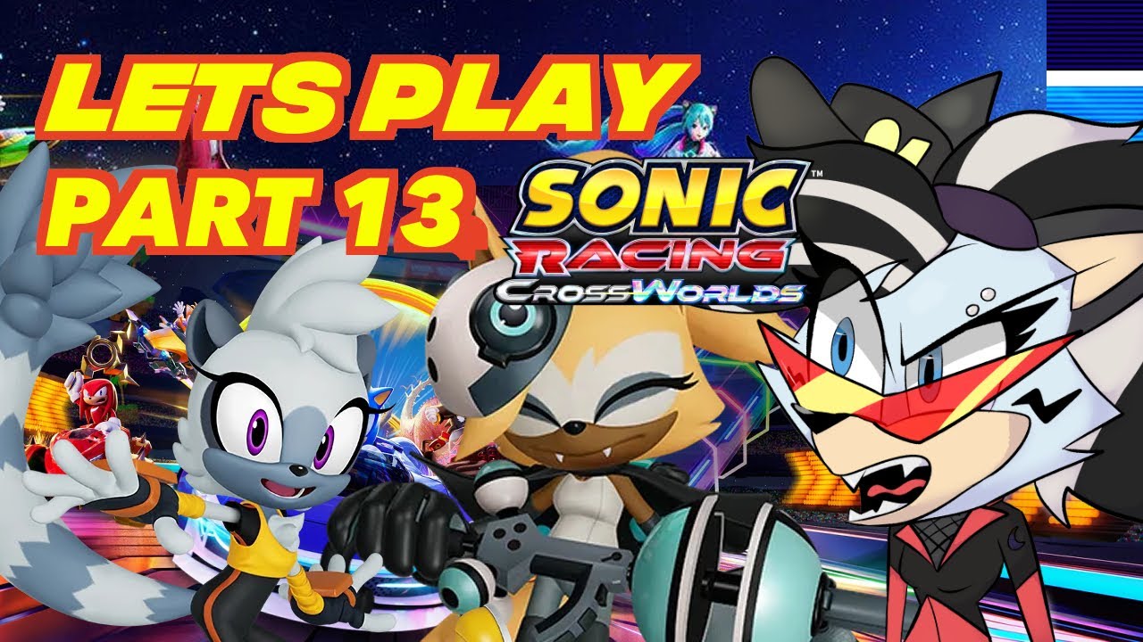 Lets Tangle and Whisper Festival sonic racing crossworlds  part 2!
