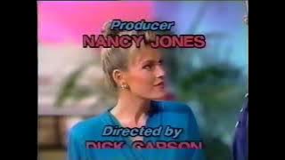 Wheel of Fortune closing credits, 1/11/91