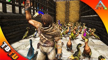 Ark: Survival Evolved Mutation Zoo E13 - MASS HESPERORNIS BREEDING AND COLOR MUTATIONS!