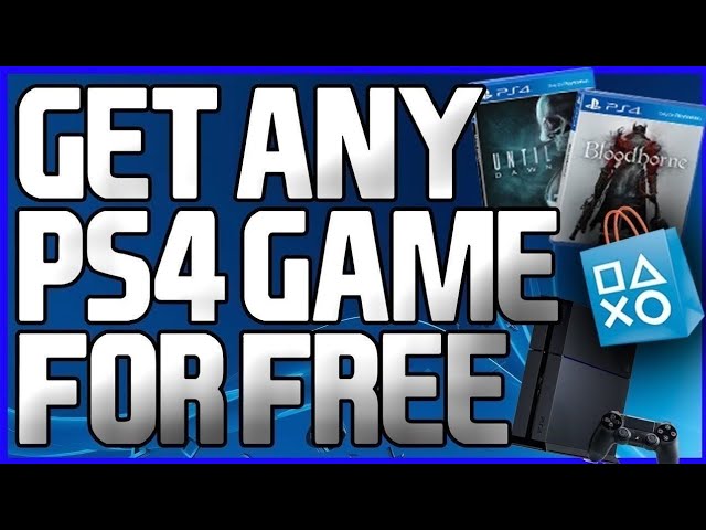 HOW TO GET PS4 GAMES FOR FREE! (2023) 