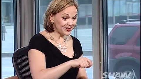 Michelle Cederberg on Studio 4 with Host Fanny Kiefer