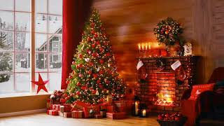 Christmas Piano Music  - Relaxing Christmas Ambience with Muffled Christmas Music