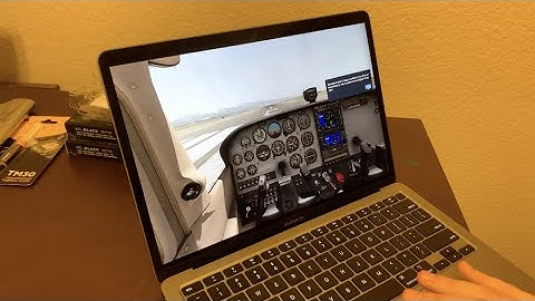 XPlane 11 on Apple Silicon (M1 MacBook Air Gaming Benchmark)