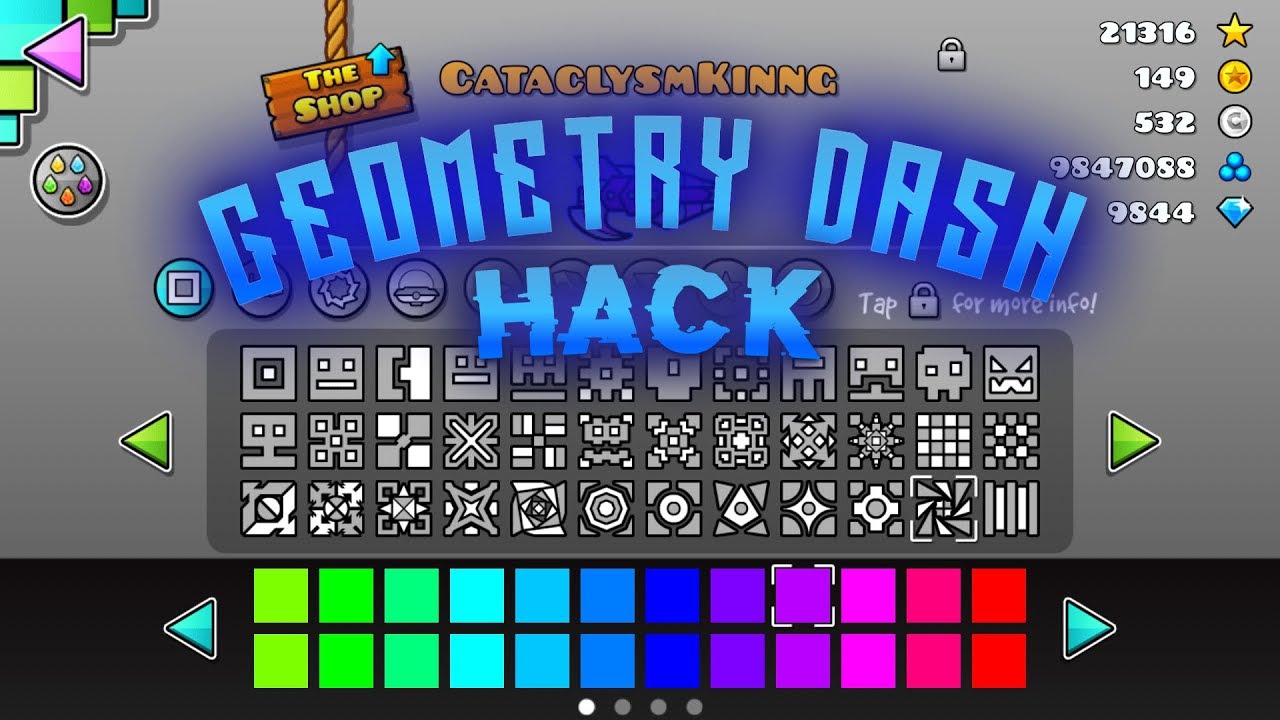 Geometry Dash Noclip Hack 2 1 Android No Root Mediafire By Geo Dash