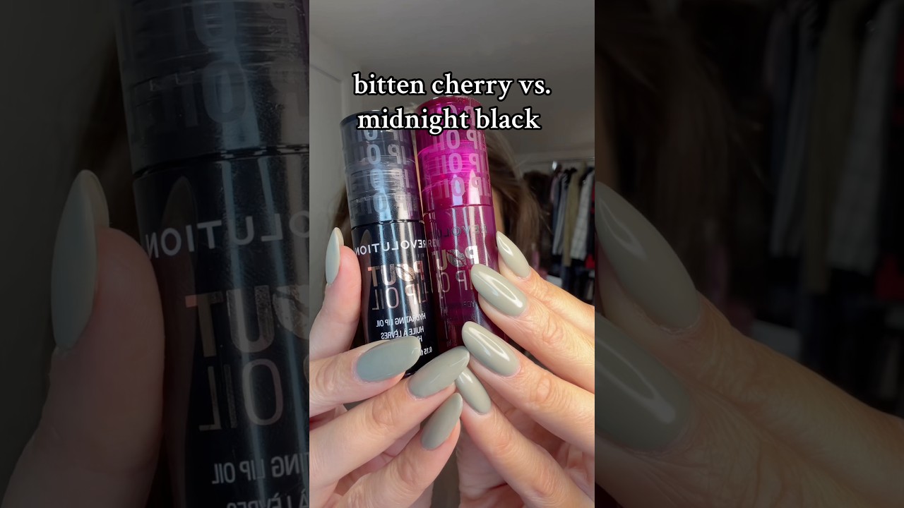 Сравнение масел для губ Revolution Beauty 💋