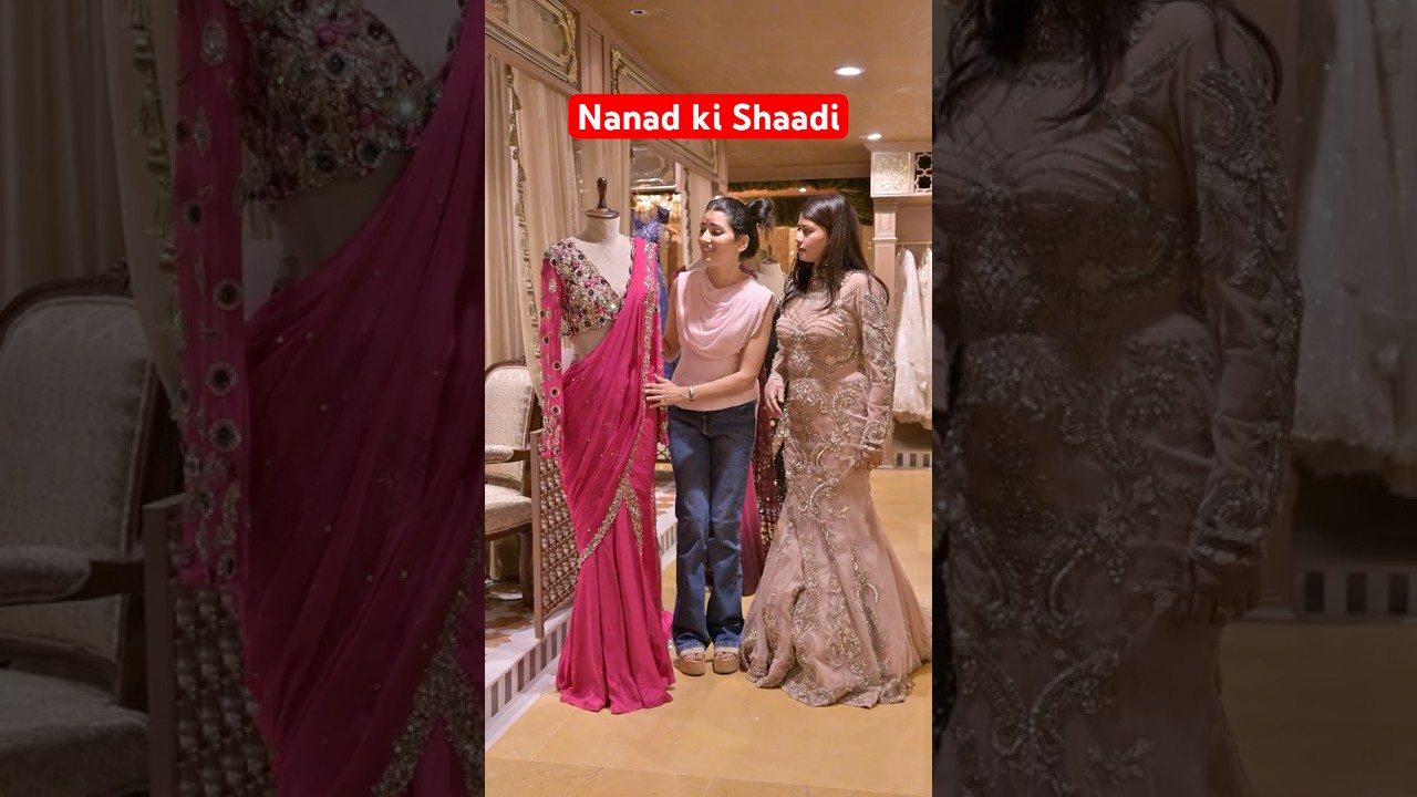 Nanad Ki Shadi Shopping 😍 #neetubisht #funny #lakhneet #comedy #youtubeshorts #trending