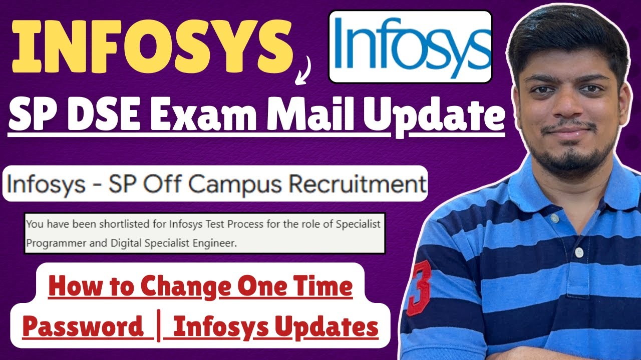 🔥Важные новости от Infosys | Письмо с информацией о выпускном экзамене | Как изменить пароль в In...