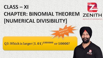 Q3: Which is larger (1.01)^1000000 or 10000?
