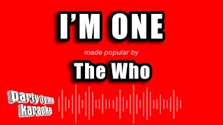 The Who - I'm One (Karaoke Version)