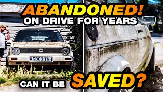 DEEP CLEANING Dirty Mouldiest Abandoned GOLF GTI Ever | FIRST WASH in 20 years | Insane Detail