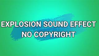 BOMB EXPLOSION SOUND EFFECT - NO COPYRIGHT Resimi