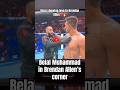 Belal showing love to Brendan Allen #ufc #tomaspinall #khabib