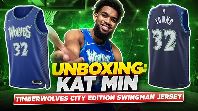 Karl Anthony Towns Minnesota Timberwolves City Edition Jersey