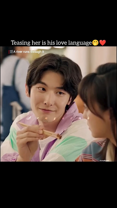 When teasing eachother is your love language🤭|A river runs through it🎬|#wangruichang#huyixuan