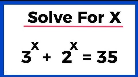 How to solve Exponential Equation simple way || Solve for x || #maths #mathstricks #olympiad