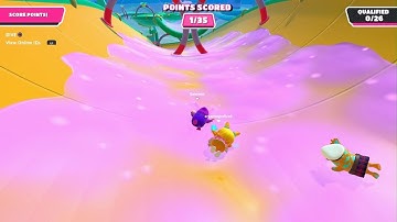 Fall Guys - Optimum Hoop Chute Path