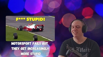 Frenchman Reacts To Motorsport Fails but they get increasingly more stupid
