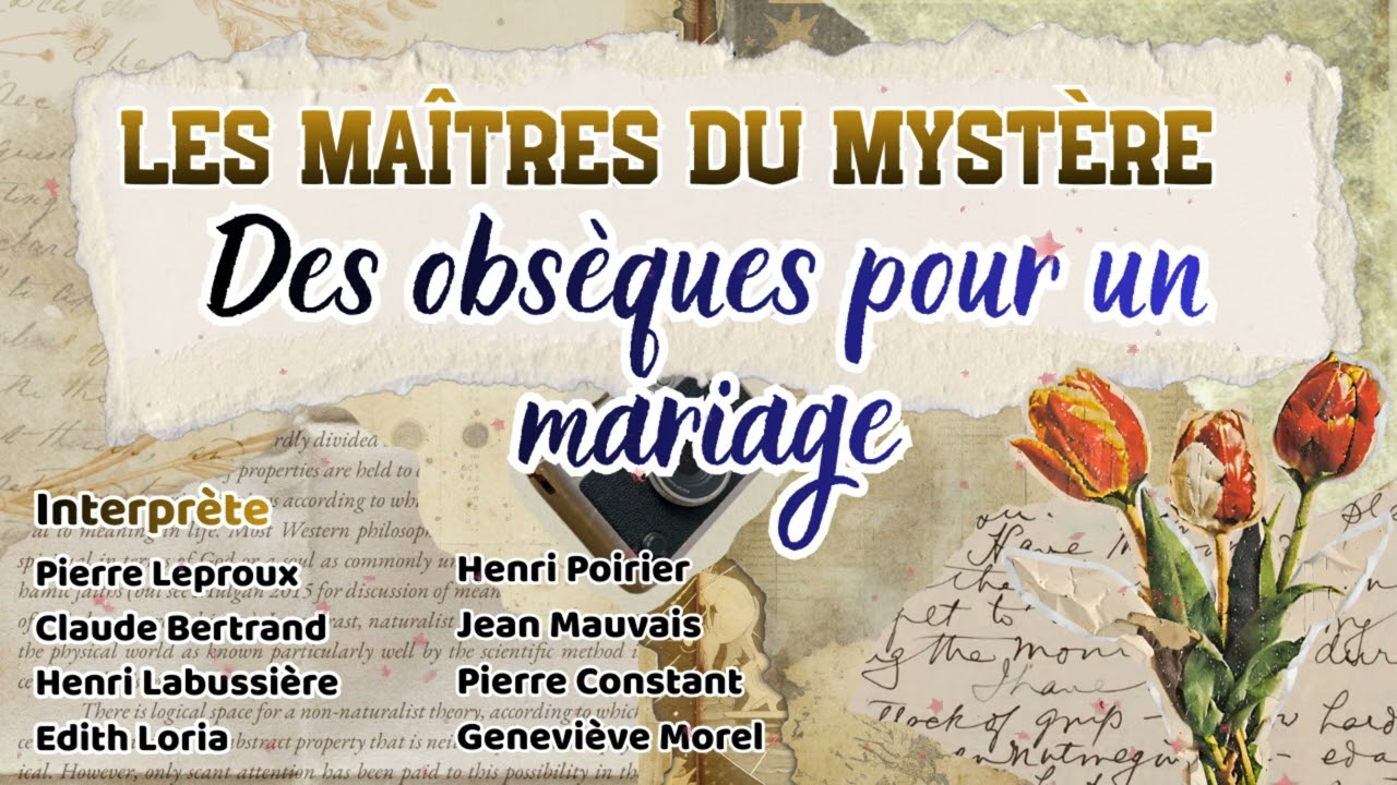 Les Maîtres du mystère - Des obsèques pour un mariage