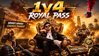 UNSTOPPABLE 1VS4 20 KILL🔥|BGMI LIVE 1VS1 TDM ROOM WITH SUBSCRIBERS🔥|1VS4 ROYAL PASS screenshot 1