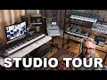 TOUR OF MY SYNTH STUDIO