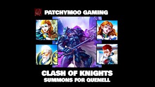 EMPIRES & PUZZLES: Up to 18x Summons for a Clash of Knights 5* Hero - Could we get a Quenell please? screenshot 4