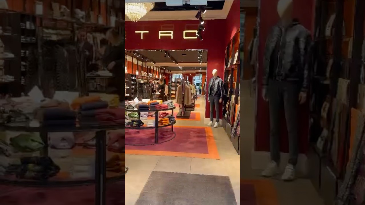 shopping village the Louboutin outlet provides an immersive shopping 