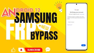 All Samsung FRP Bypass Android 12 with PC - Remove Google Account 2023