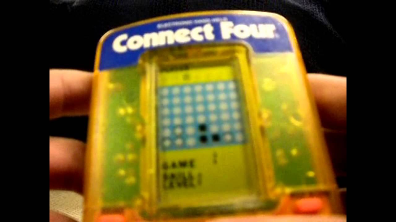 Connect Four Hand Held Game Review Hd Youtube