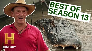 Swamp People: OUT OF CONTROL GATOR BRAWLS *TOP MOMENTS OF SEASON 13*