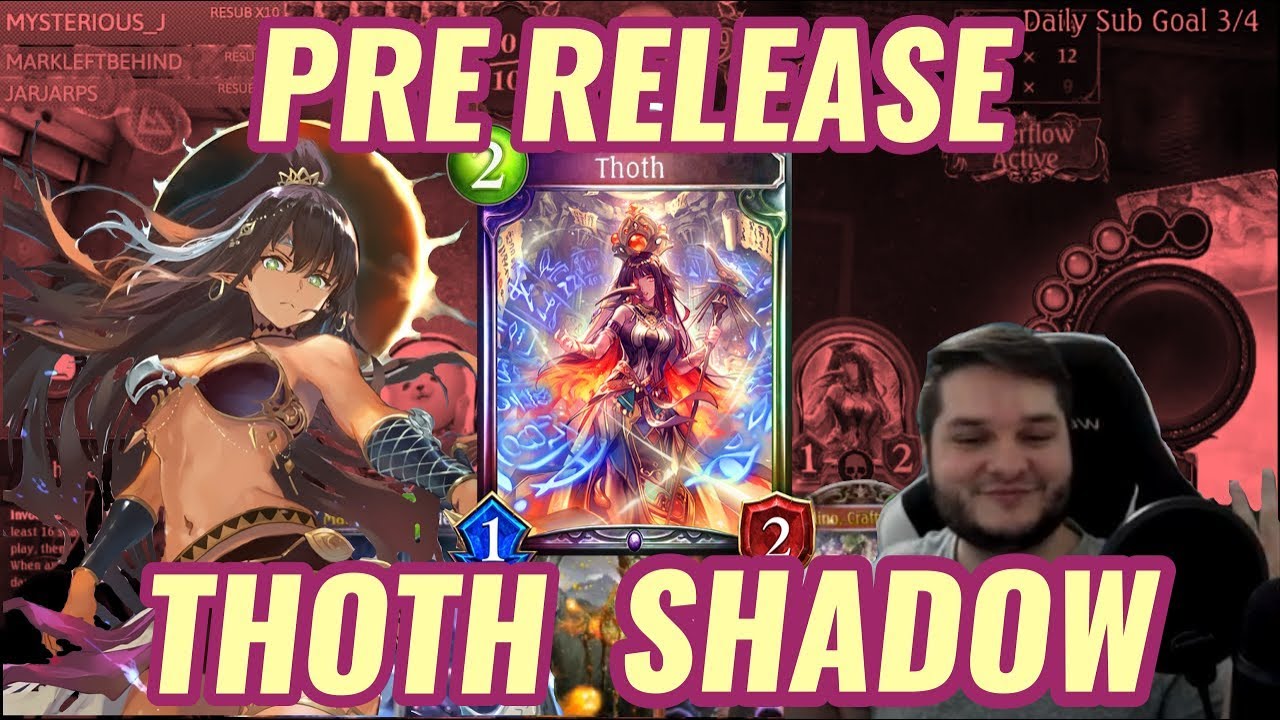 Shadowverse - Pre release Thoth Shadow