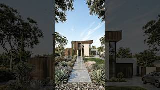 The Ultimate Modern House Build: AI Architecture Time-Lapse #modernhouse #ai #usashorts