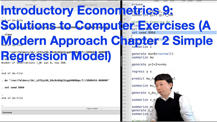 Solutions to Computer Exercises (A Modern Approach Chapter 2) | Introductory Econometrics 9