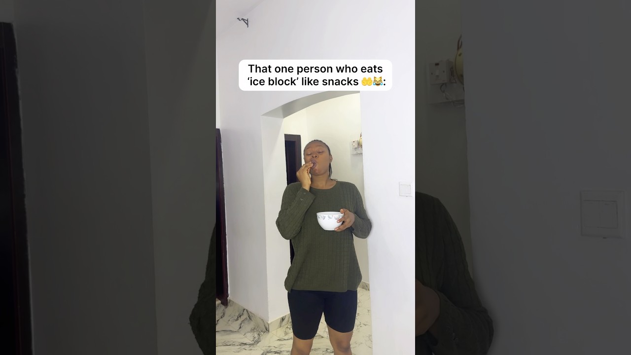 That one person who eats ice block like snacks 🤲😹 #shorts #relatable