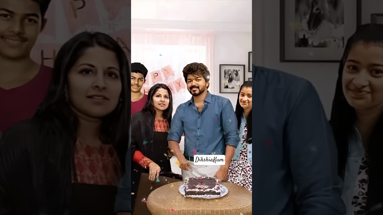 Actor thalapathy vijay birthday celebration