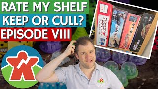 Rate My Shelf - Keep or Cull - Board Games - Episode VIII