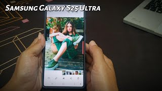 How to blur photo backgrounds using the Tools option on Samsung Galaxy S25 Ultra screenshot 3