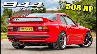 508HP PORSCHE 944 TURBO // 300KMH!? REVIEW on AUTOBAHN